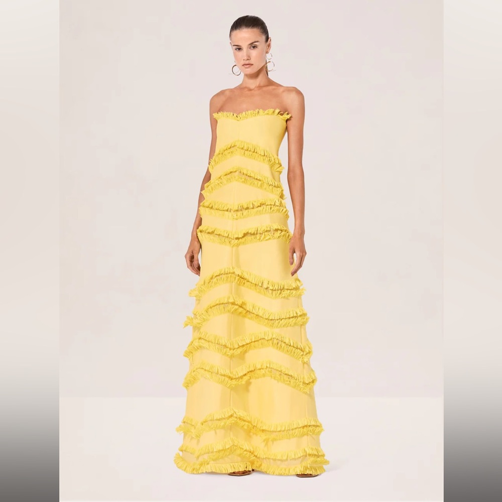 Alexis Reeve Dress - Yellow